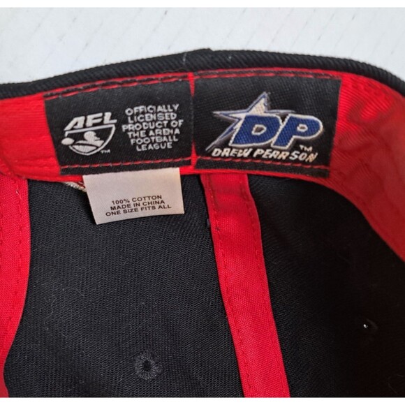 Arena Football Coastal Carolina Cobras Hat AFL Drew Pearson Adjustable Hat Cap - Picture 6 of 6